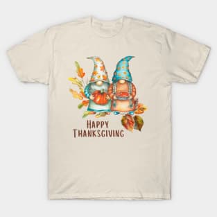 Thanksgiving Gnomes T-Shirt